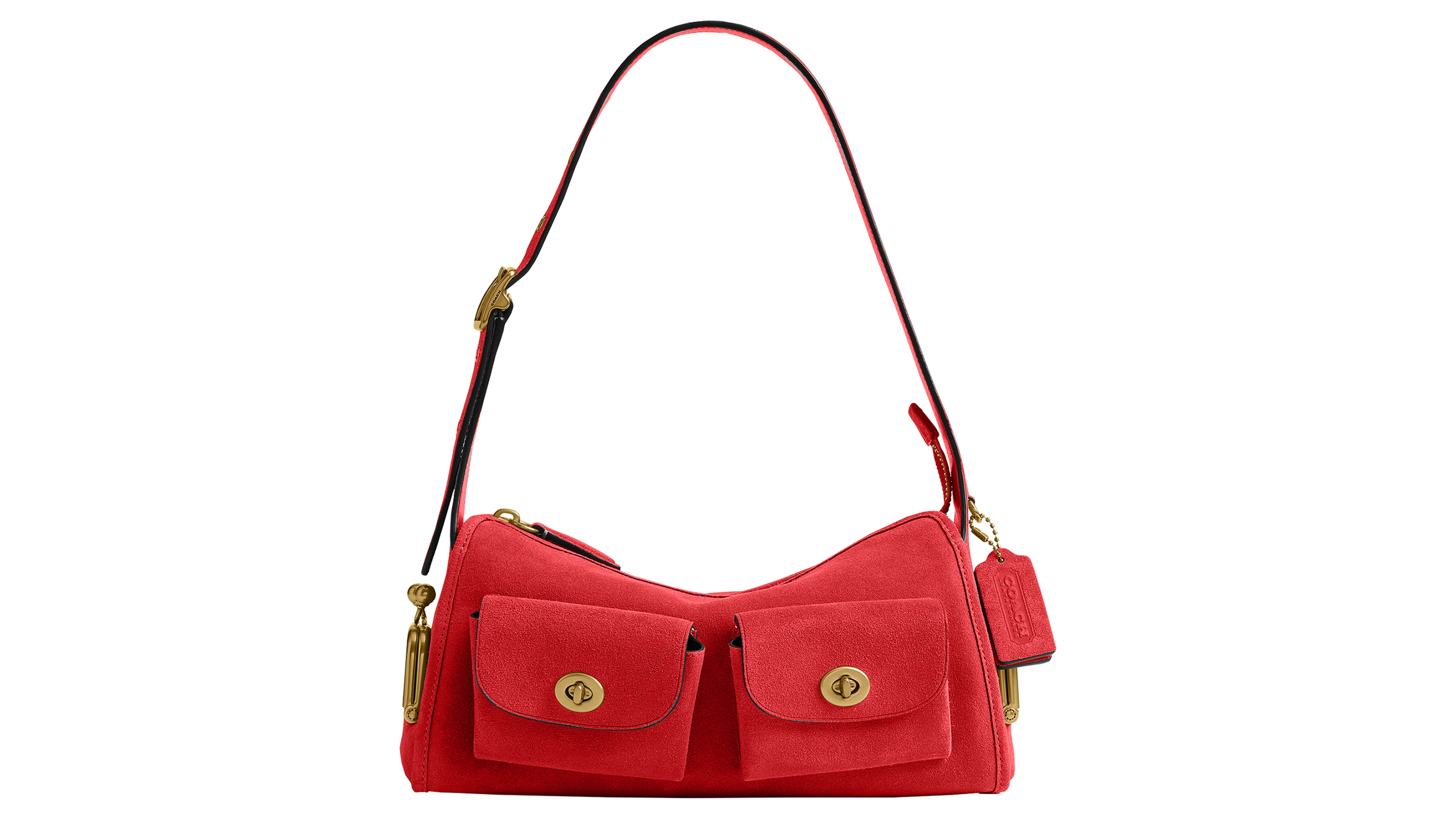 Coach Originals Turn-Lock Haversack Small Shoulder Handbag 27
