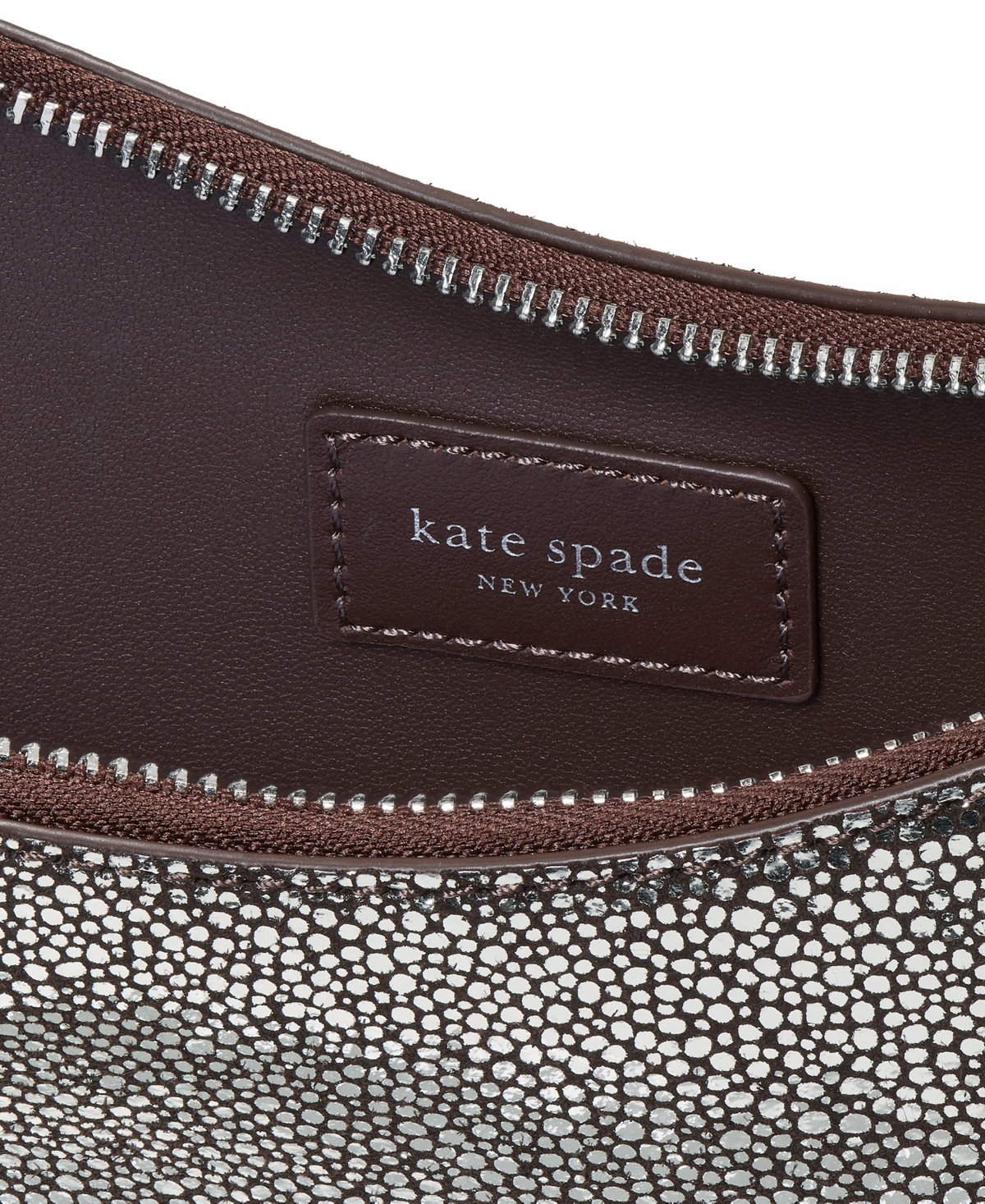 kate spade new york Metallic Dot Printed Small Shoulder Handbag