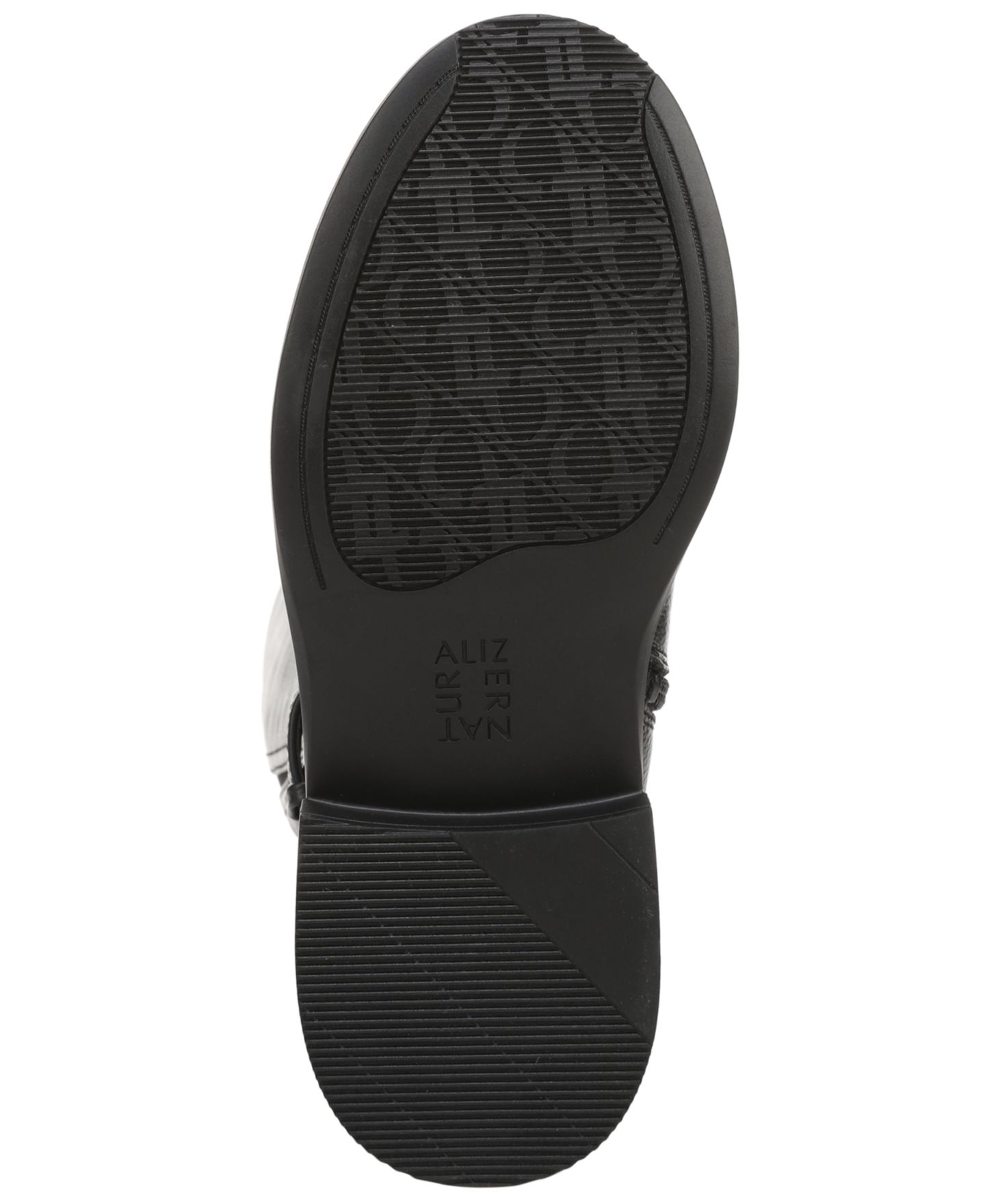 Женские ботинки Naturalizer Luxe Zipper Tall, цвет: Чёрная искусственная кожа — фото 5