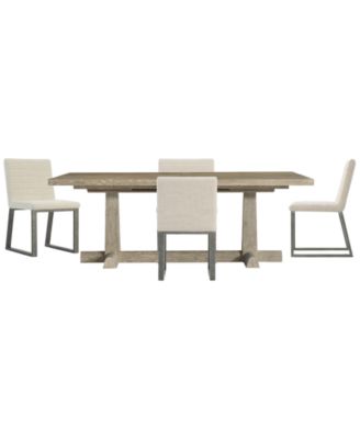 Tribeca 5-Piece Rectangle Dining Set (Table & 4 Side Chairs)