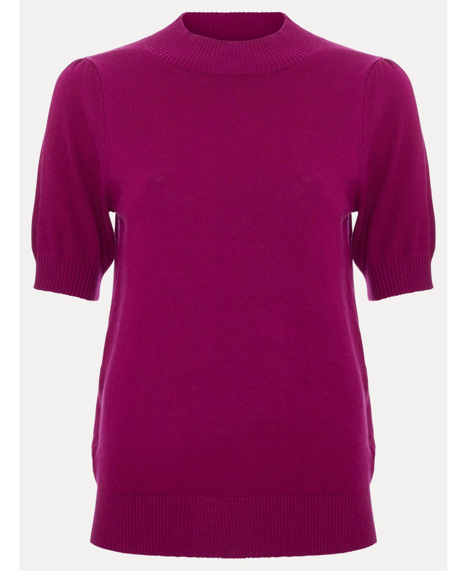 Women's Charmaine Mock Neck Short-Sleeve Sweater