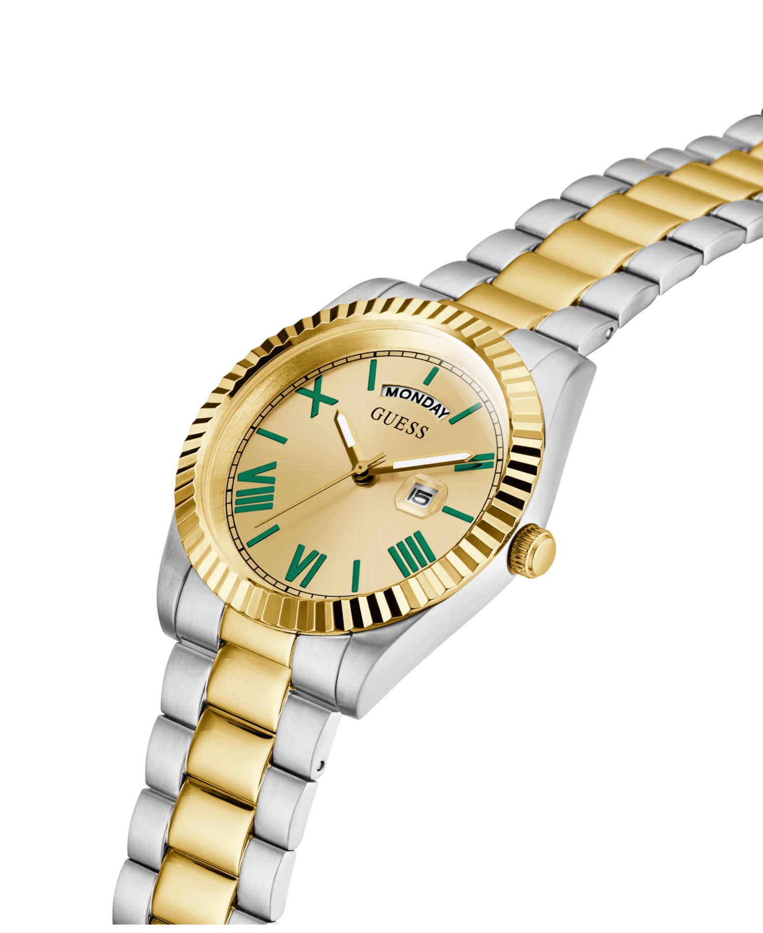 Men's Quartz Two-Tone Stainless Steel Watch 42mm
