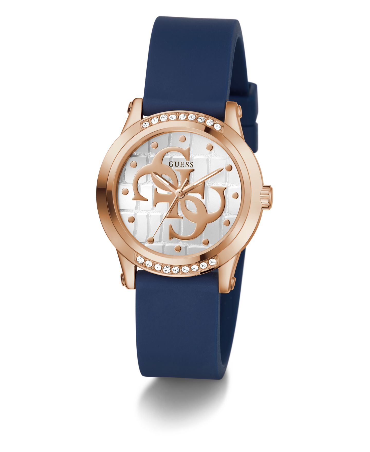 Женские часы GUESS Quartz Blue Silicone 36mm — фото 5