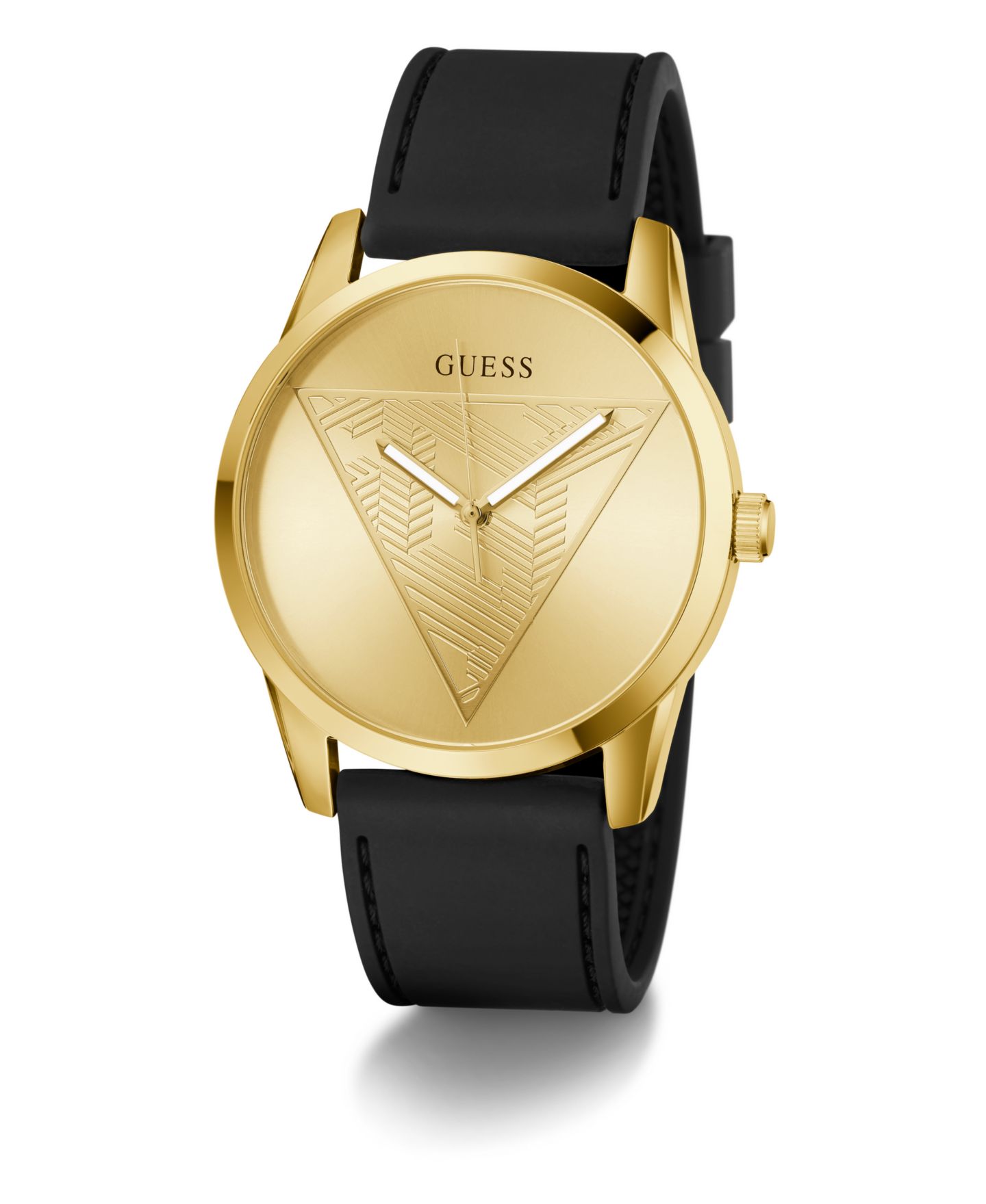 Мужские часы GUESS Black Silicone 42mm — фото 5