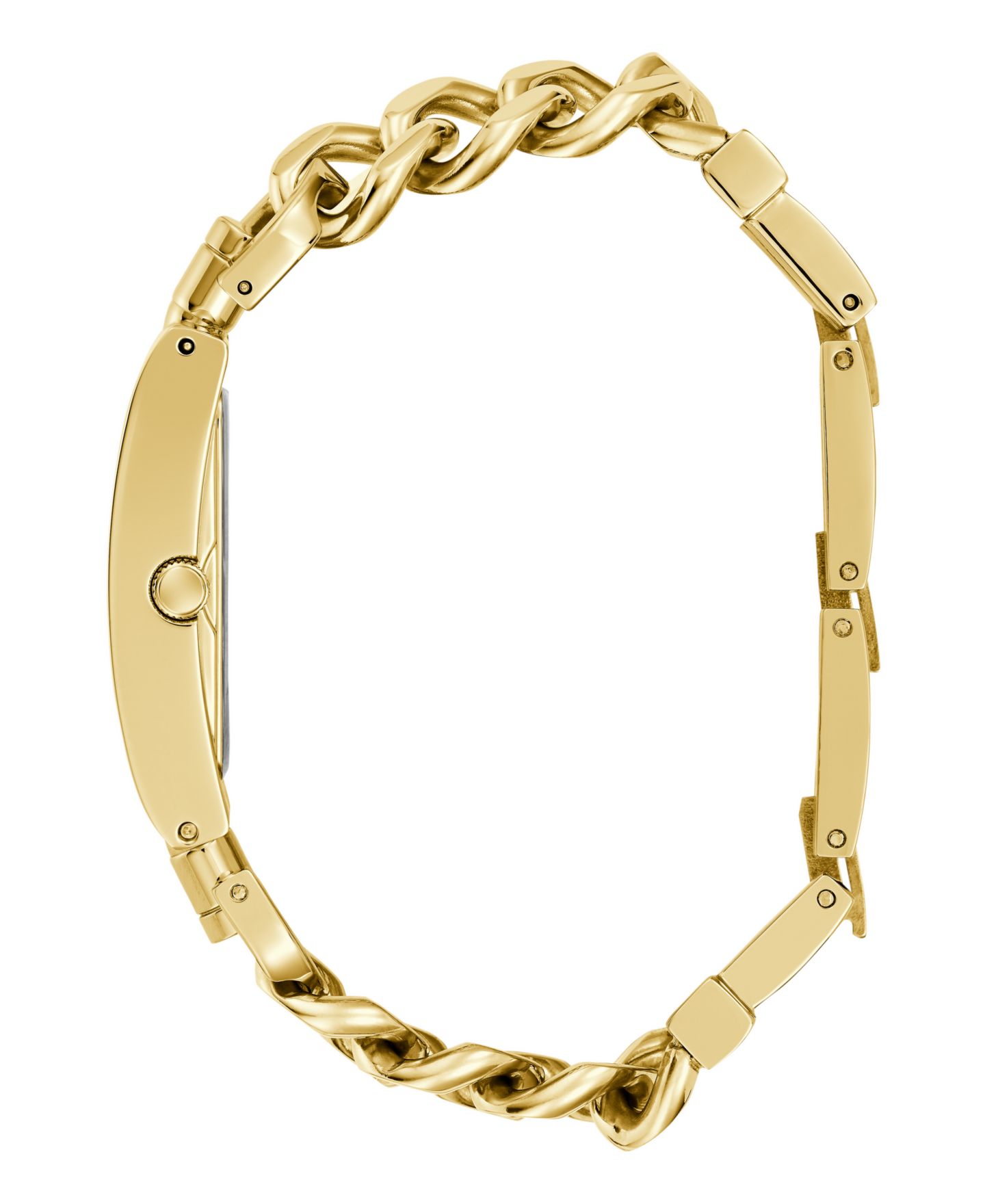 Женские часы GUESS Quartz Gold-Tone Stainless Steel Watch 28mm — фото 3
