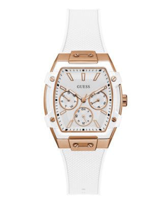 Women's Quartz White Silicone Watch 42mm x 35mm