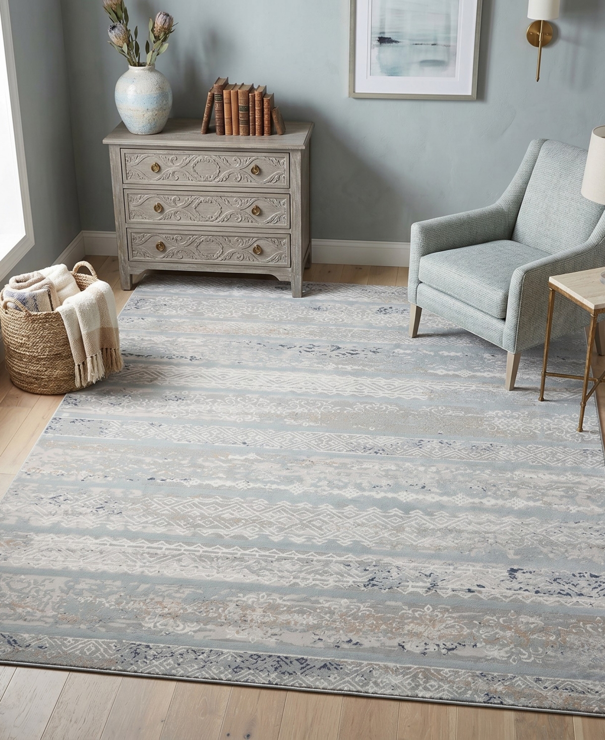 Closeout! Lr Home Mango MICHE81636 7'10" x 9'10" Area Rug