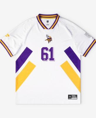Men's White Minnesota Vikings Football x Football V-Neck Fan Jersey