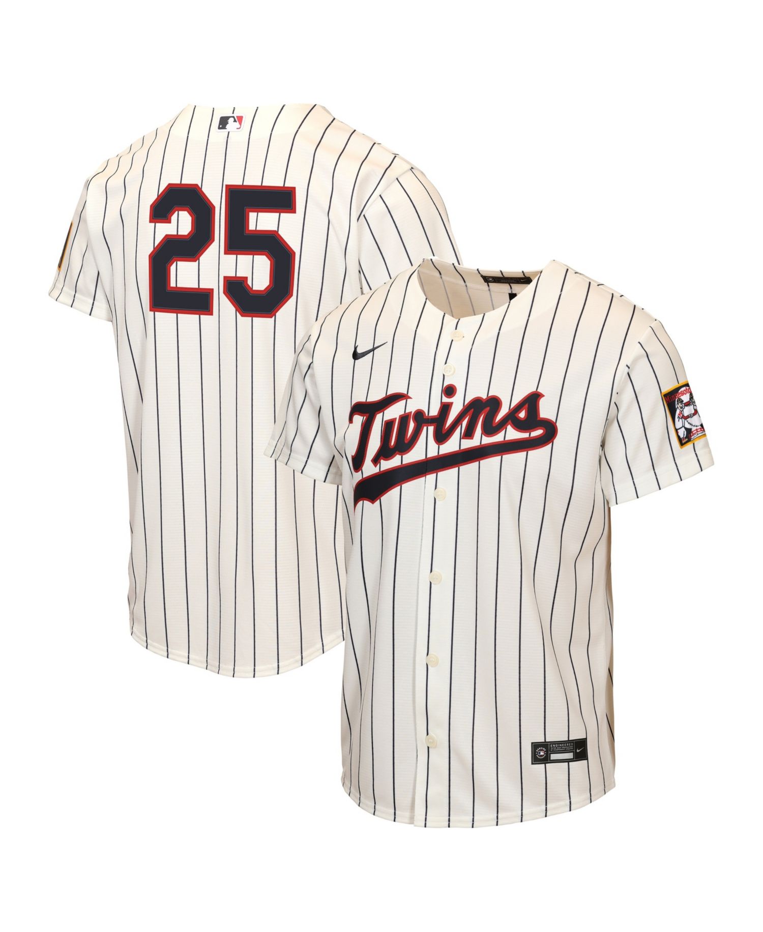 Big Boys and Girls Byron Buxton Cream Minnesota Twins 2026 Field of Dreams Replica Jersey