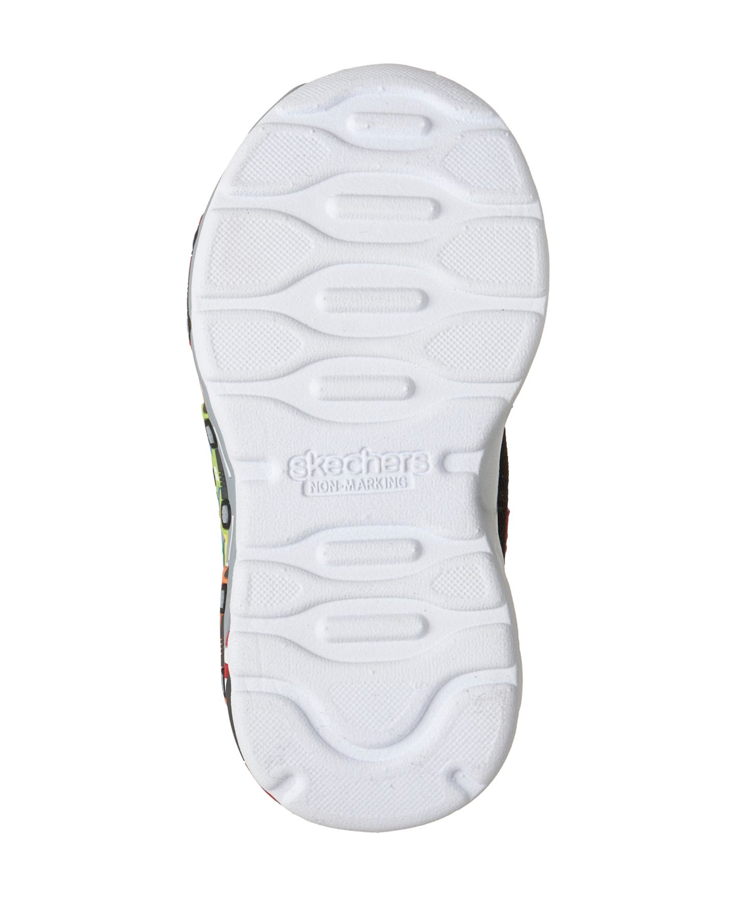 Детские кроссовки Skechers Play Scene для мальчиков с ремешком, цвет: Чёрный / Красный — фото 6