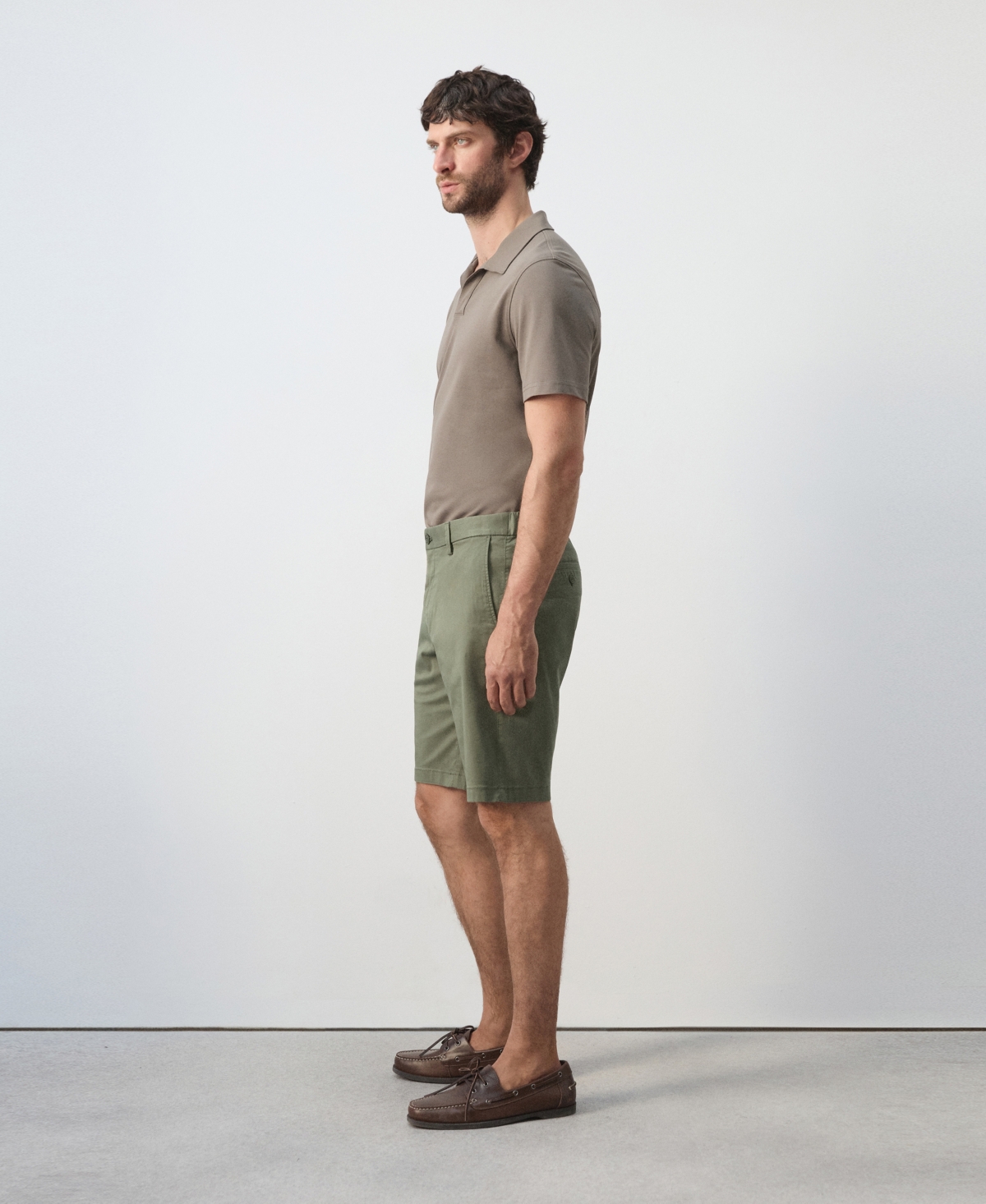 Mango Men's Slim-Fit Chino Cotton 10.12" Bermuda Shorts