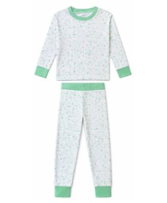 Bits and Bows Little/Big Unisex Golf Print 2-Piece Cozy Lounge Set