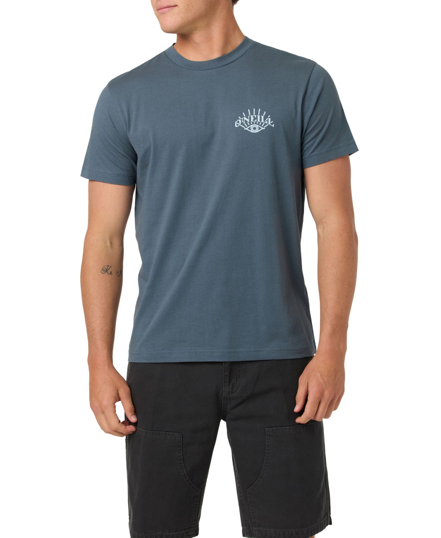 Men's Sun Eye Classic Silhouette Crewneck T-Shirt