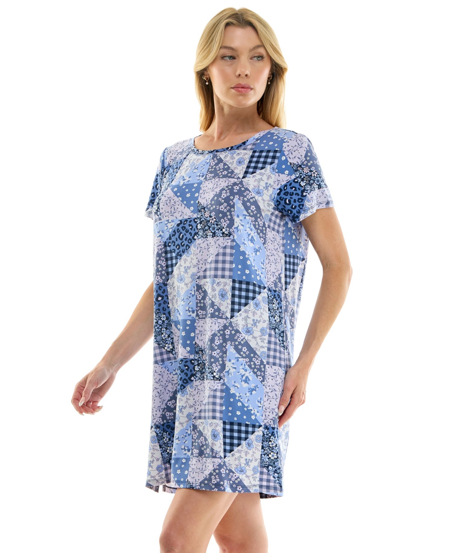 Women's Short-Sleeve Sleep Shirt
