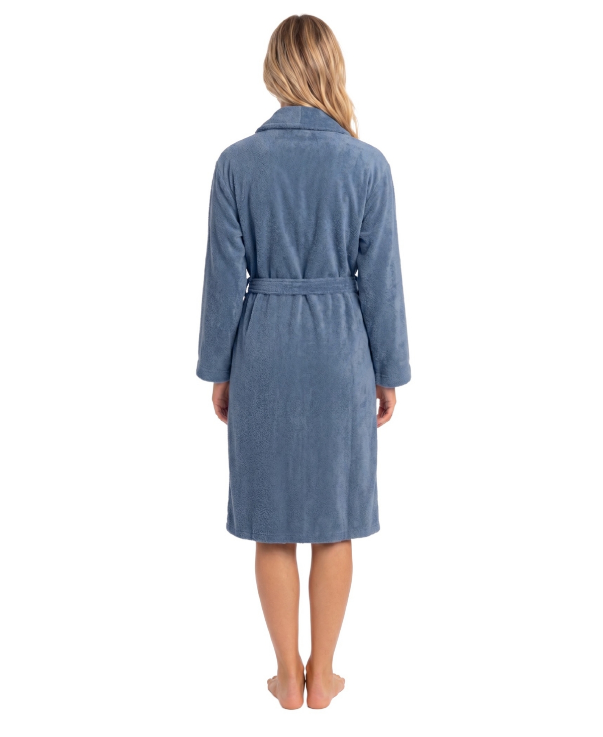 Sincerely Jules Women's Honey Knit Shawl Tie Front Robe
