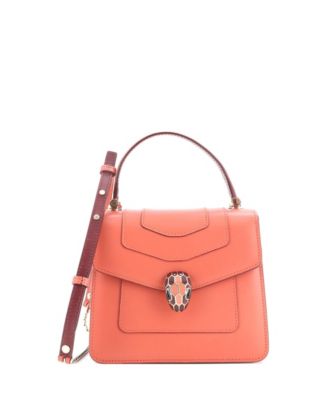 Small Serpenti Forever Top Handle Bag Leather