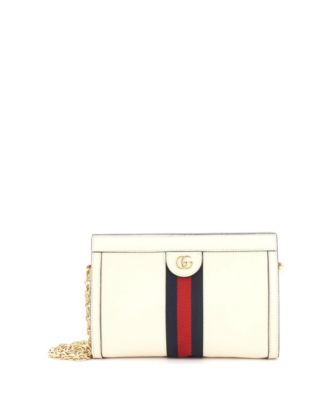 Small Ophidia Chain Shoulder Bag Leather