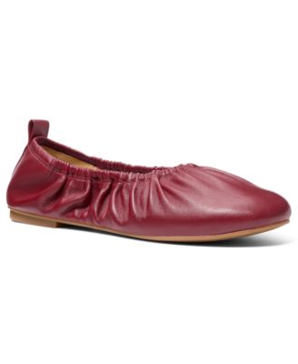 MICHAEL Women's Bri Ruched Ballet Flats