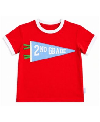 Kids Little/Big Unisex 5-12 2nd Grade Crewneck T-Shirt