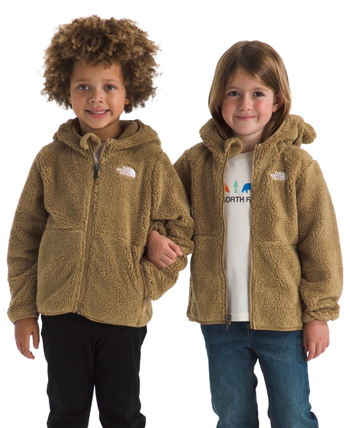The North Face Boys' and Girls' 2T-7 Campshire Full-Zip Hooded Jacket