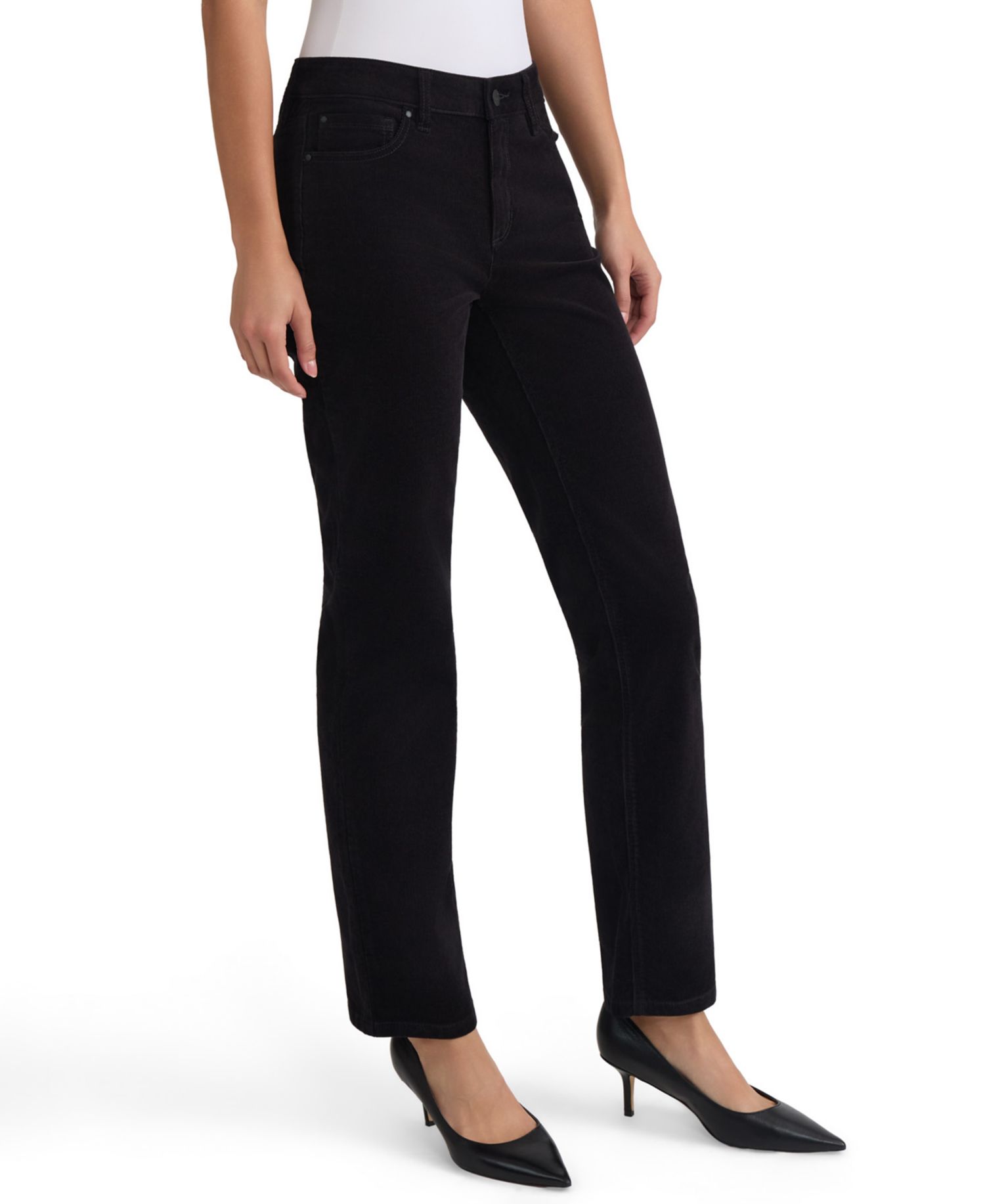 Petite Lexington Corduroy Straight Pants
