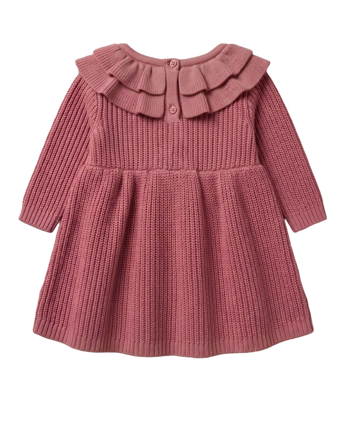 Комплект Disney Minnie Mouse Embroidered Sweater Dress and Tights, 2-Piece Set для девочек-малышей, цвет: Розовый — фото 4