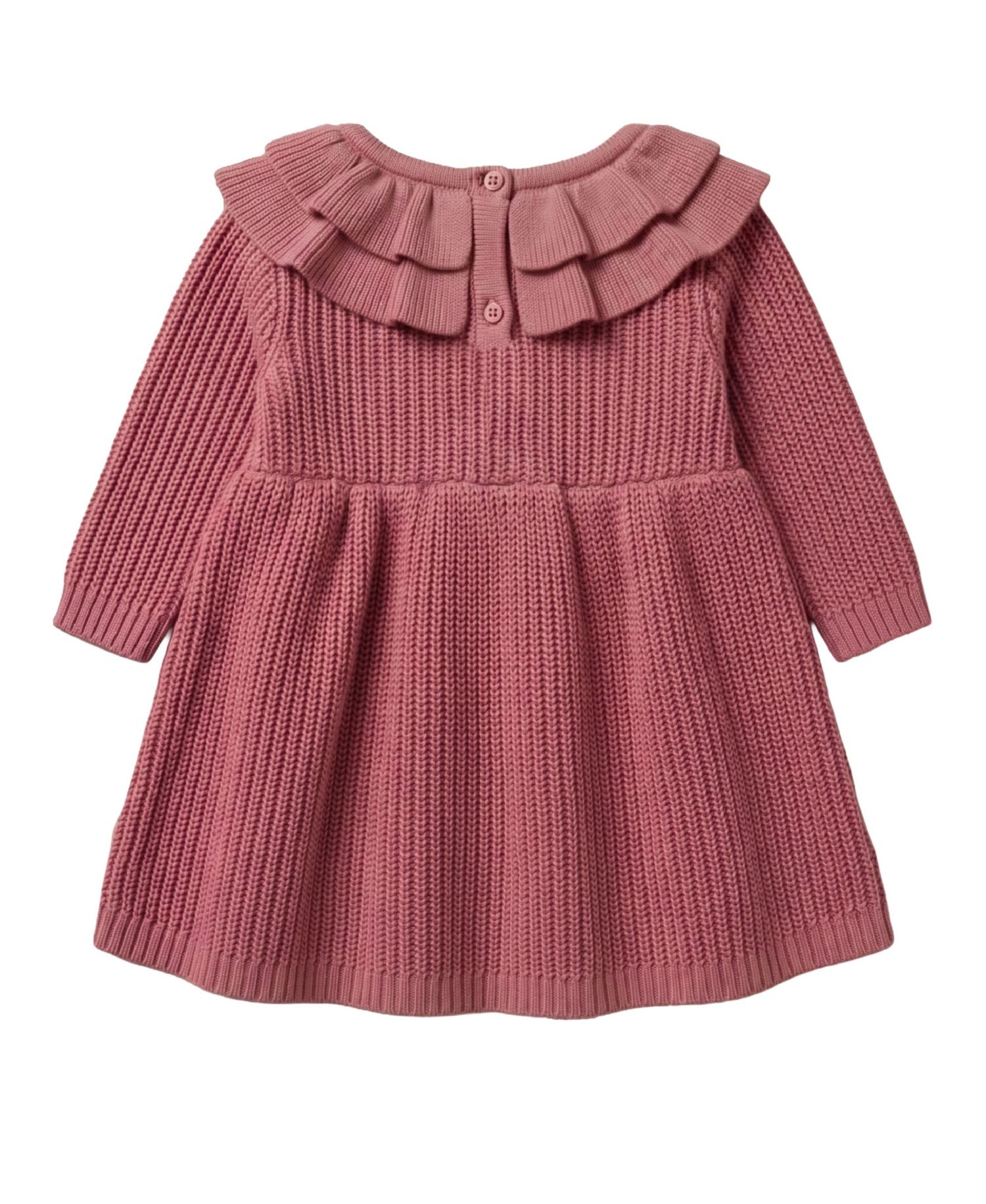Baby Girls' Minnie Mouse Embroidered Sweater Dress and Tights, 2-Piece Set