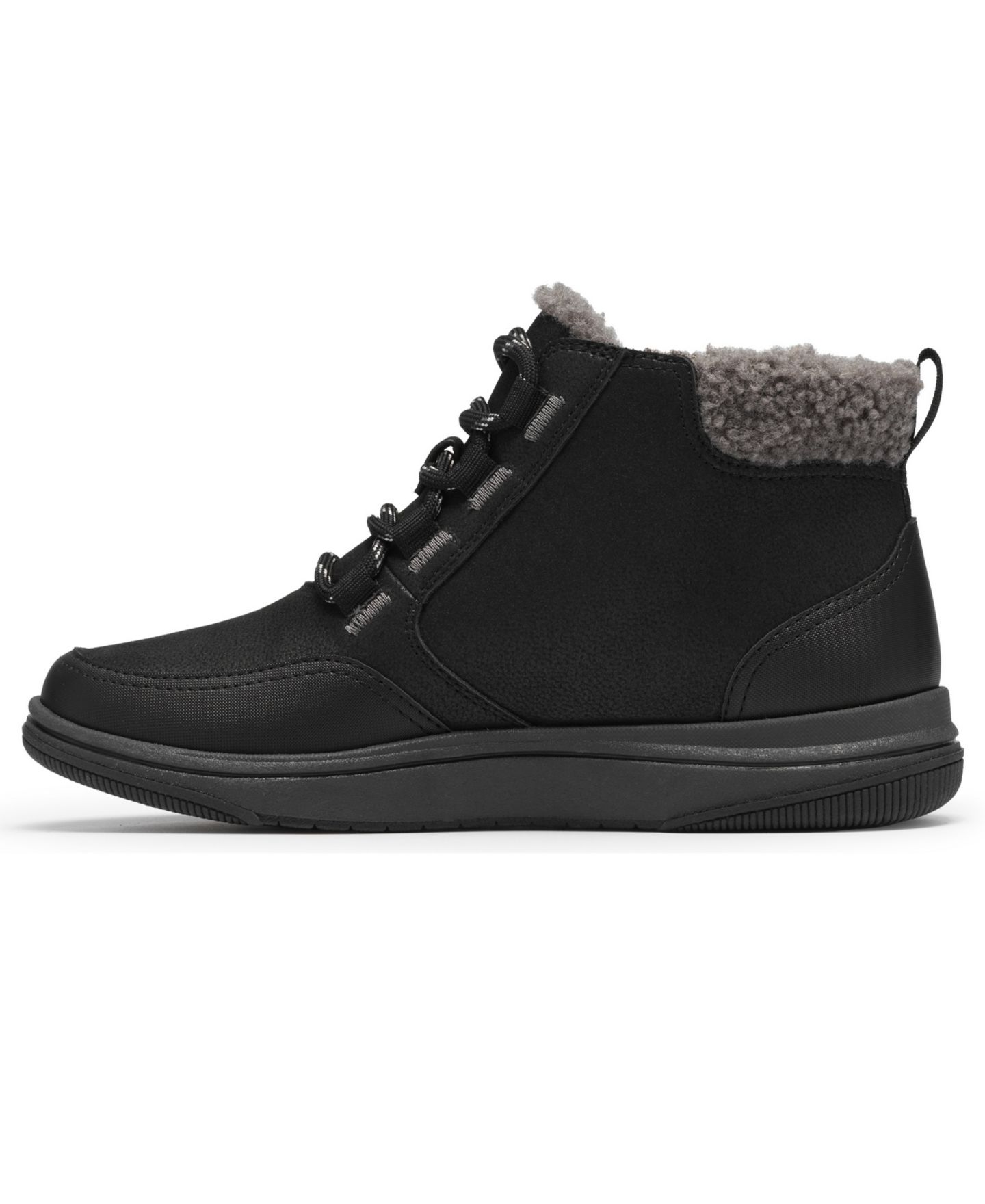 Женские ботинки Clarks Breeze Moss Zipper Booties, цвет: Чёрный — фото 6