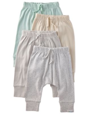 Baby Boys' and Girls' Jogger Pants, 4-Pack 