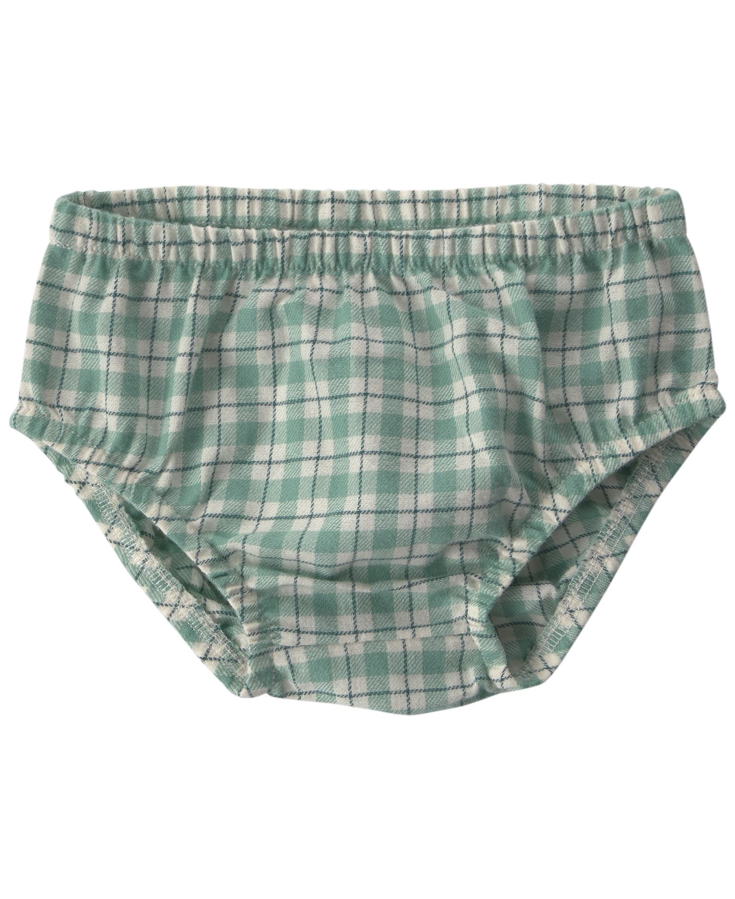 Жилет Carter's Checkered Flannel Long-Sleeve Dress and Vest with Matching Bloomers для девочек-малышей, цвет: Зелёный — фото 3