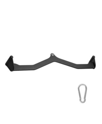 Solid Steel LAT Pulldown V-Bar Cable Machine Attachment