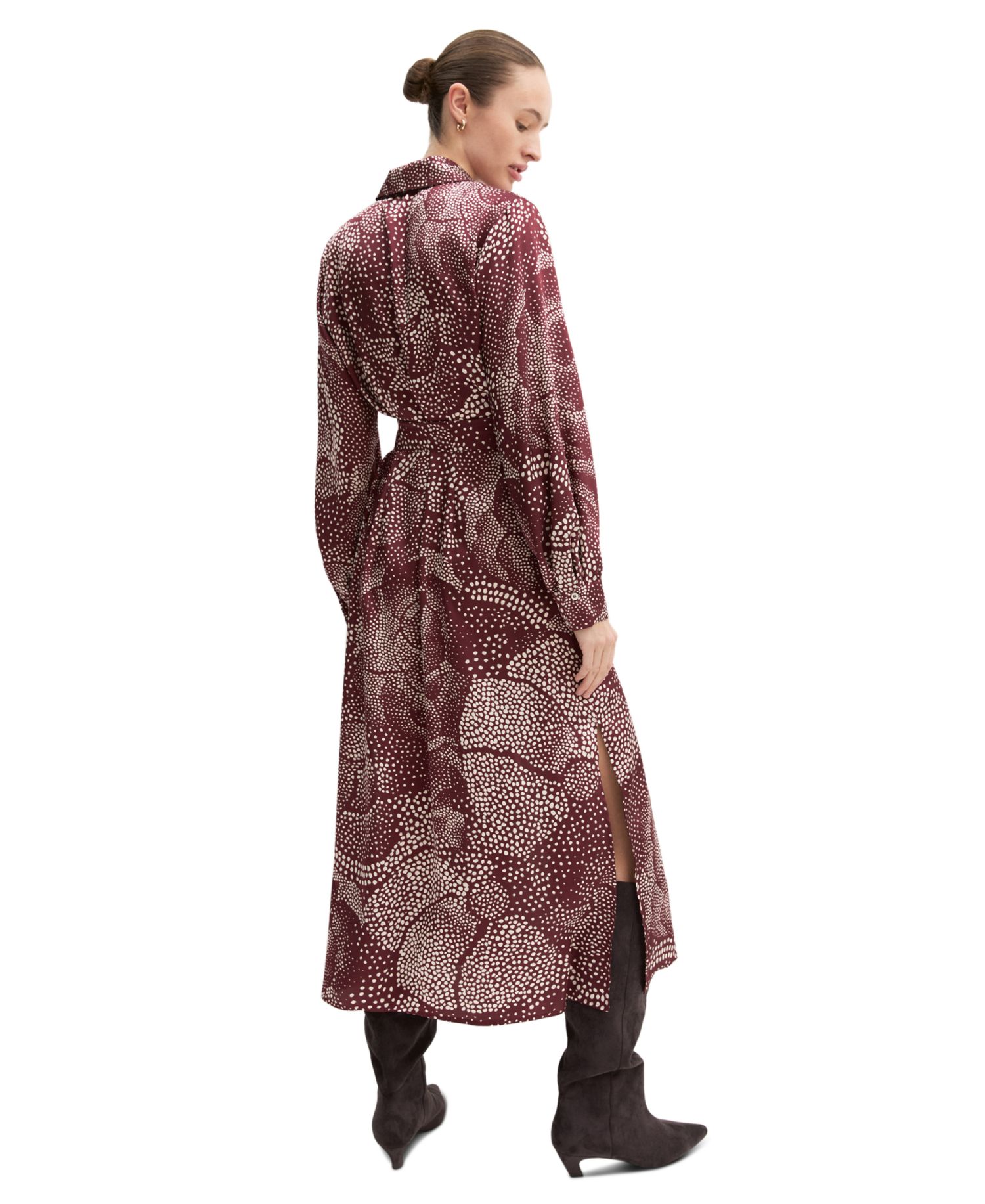Women's Emmalarico Printed Belted Shirt Dress