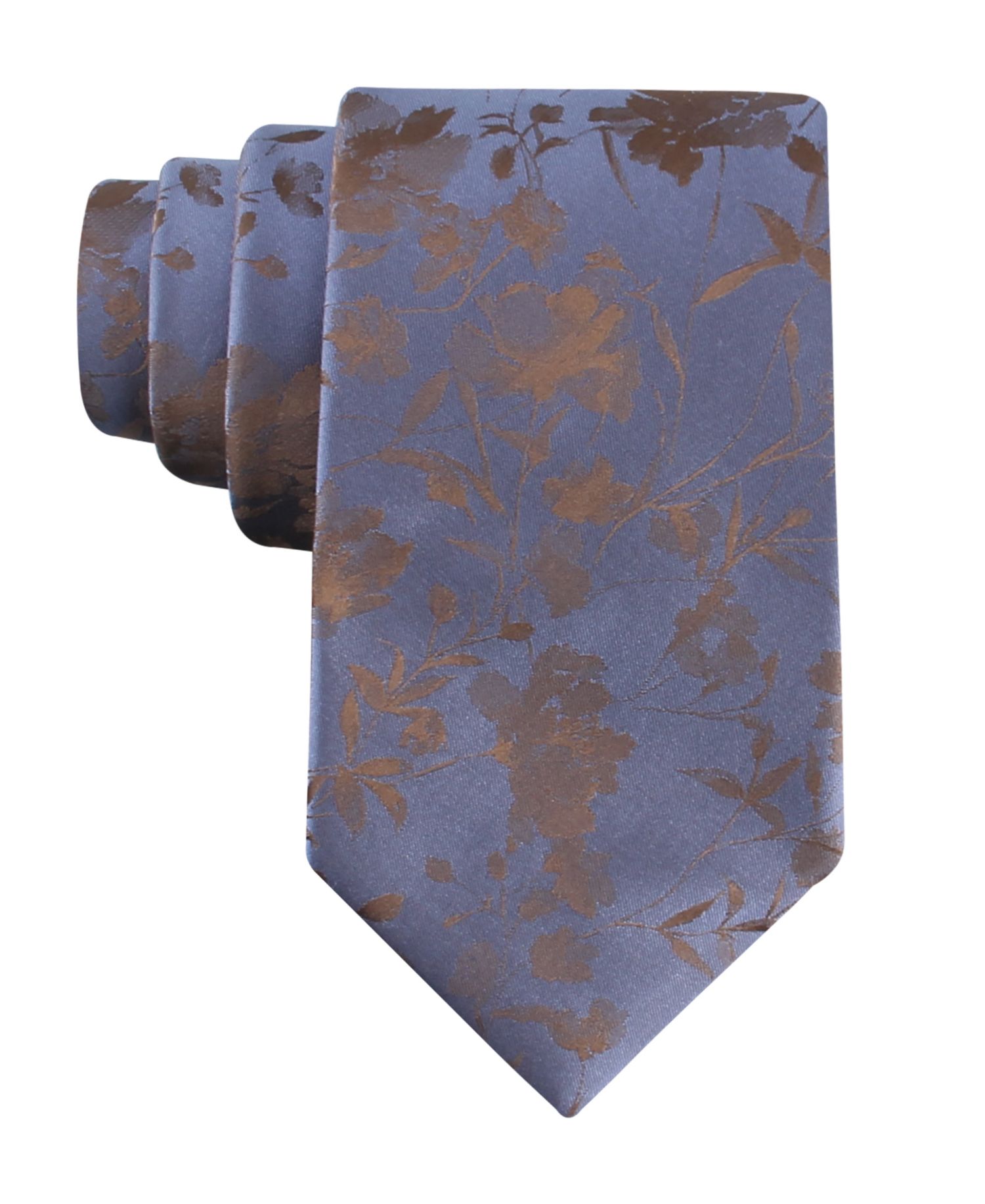 Men's Stony Botanical Print Tie