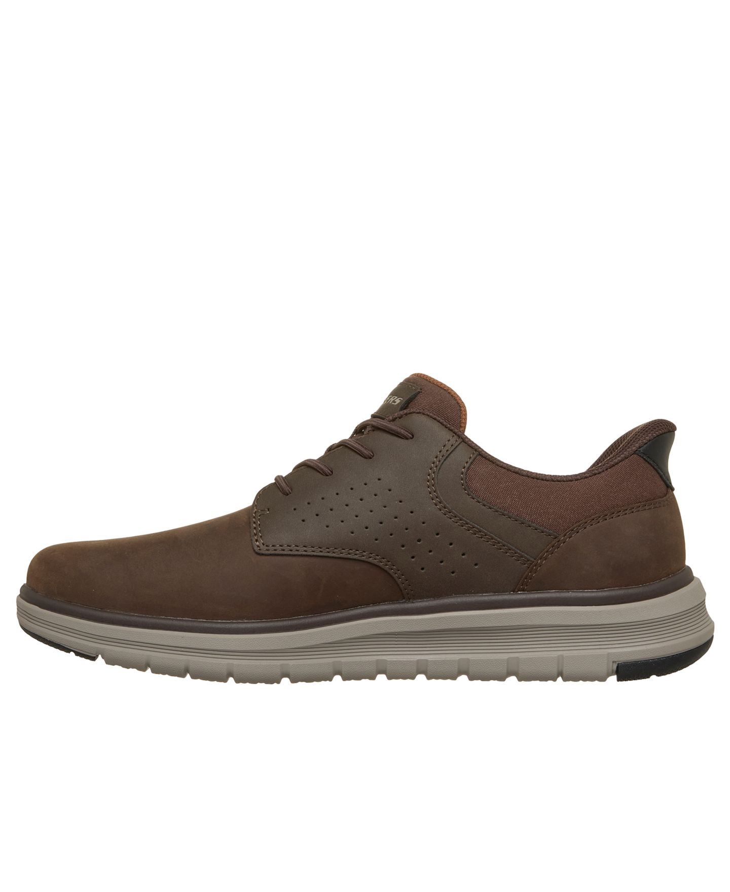 Мужские кроссовки Skechers Slip-ins Relaxed Fit: Orell - Brad, цвет: Какао — фото 3