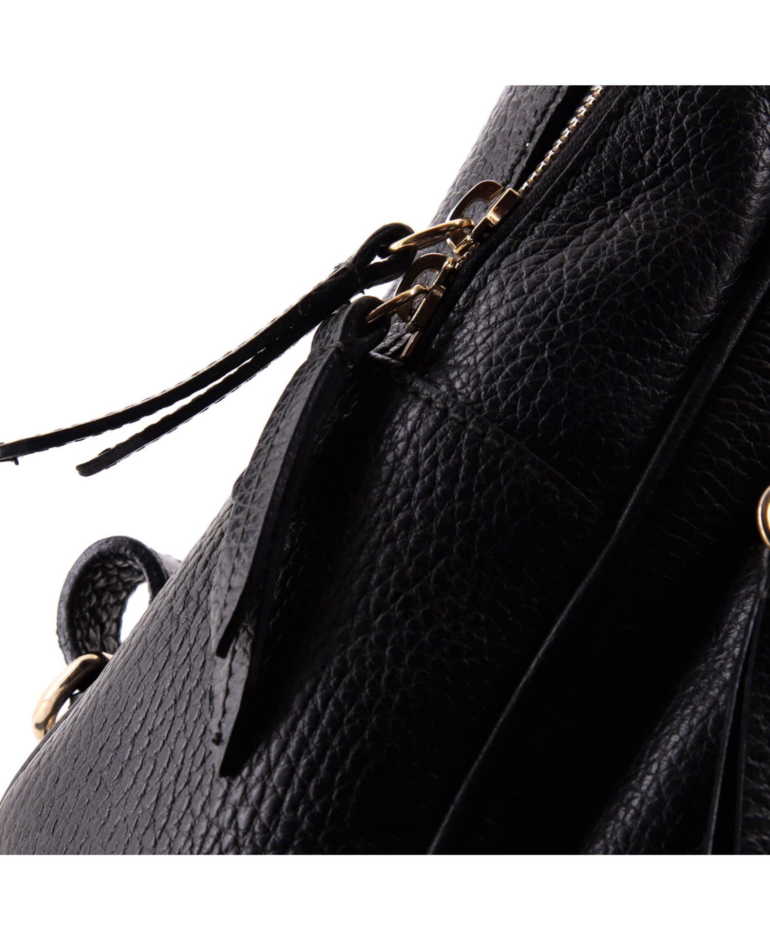 Soho Chain Backpack Leather
