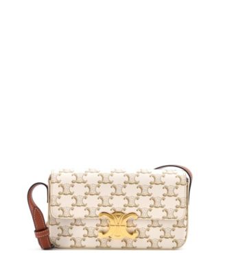 Triomphe East-West Shoulder Bag Triomphe Coated Canvas