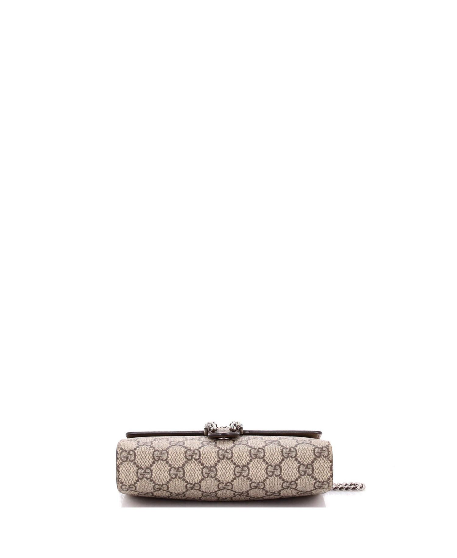 Small Dionysus Chain Wallet GG Coated Canvas