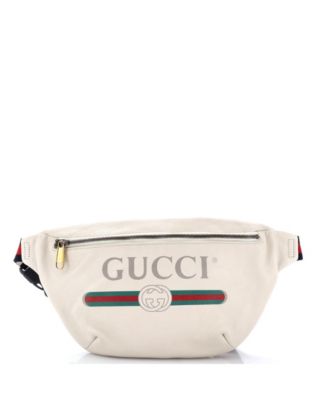 Medium Logo Belt Bag Printed Leather