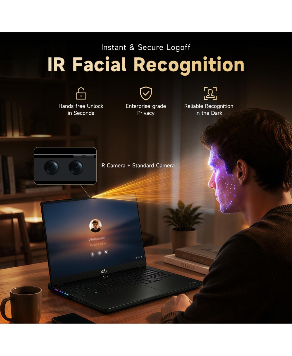 Nimo Ai Laptop Amd Ryzen Ai Max+ 395 16" 128GB LPDDR5x 165Hz Laptop