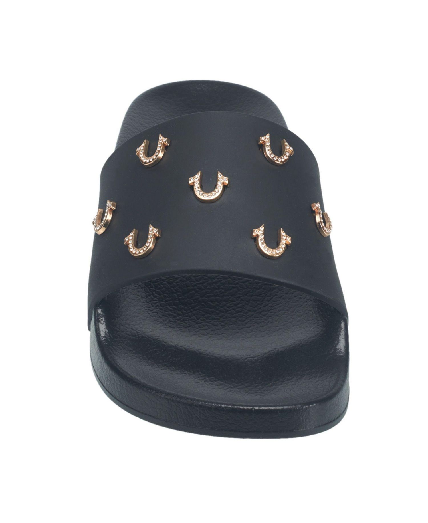 Little Girls Kash Bling Horseshoe Logo Slide