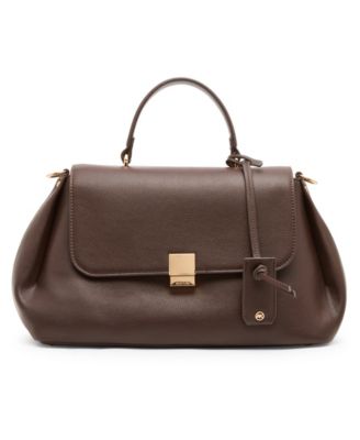 East-West Large Satchel Handbag