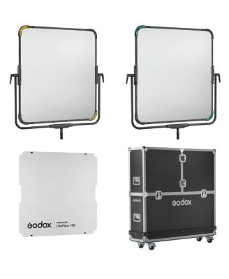 Knowled LiteFlow 100 Double-Sided Cine Light Reflector Kit with Hard Case (40 x 40")