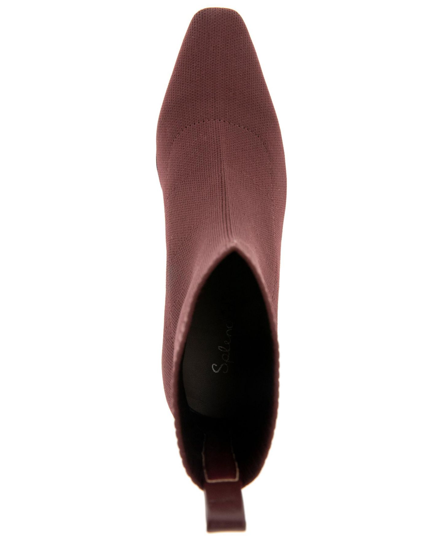 Женские ботинки Splendid July Knit Snip Toe Bootie, цвет: Пепельный винный — фото 4