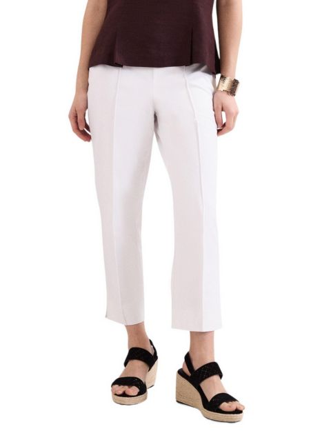 Женские брюки Phase Eight Miah Cropped Tailored Cigarette, цвет: Белый
