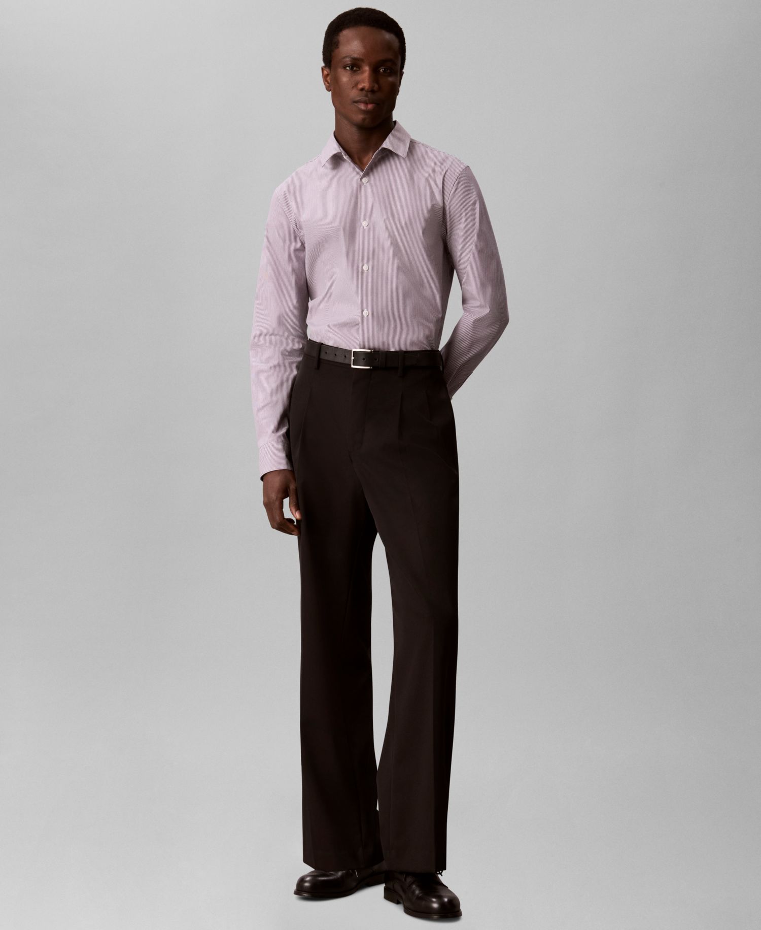 Men's Stretch Slim-Fit Dress Shirt