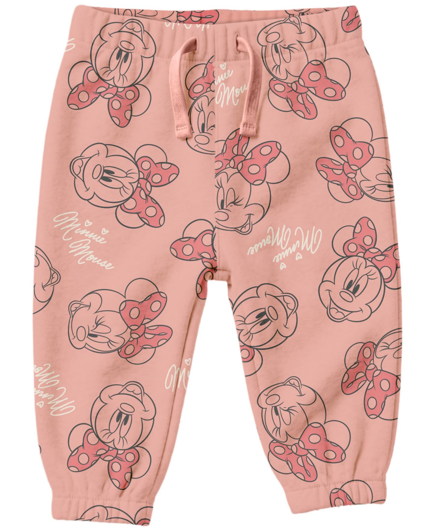 Комплект Disney Minnie Mouse Allover Print Sweatshirt and Joggers Set, 2-Piece Set для девочек-малышей, цвет: Розовый — фото 5
