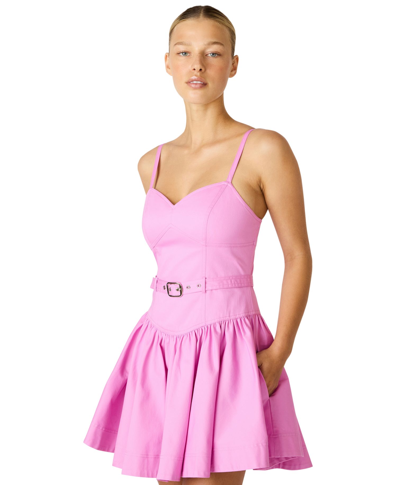 Women's Sweetheart Fit & Flare Mini Dress