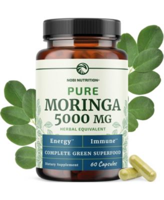 Moringa Capsules, 60 Count
