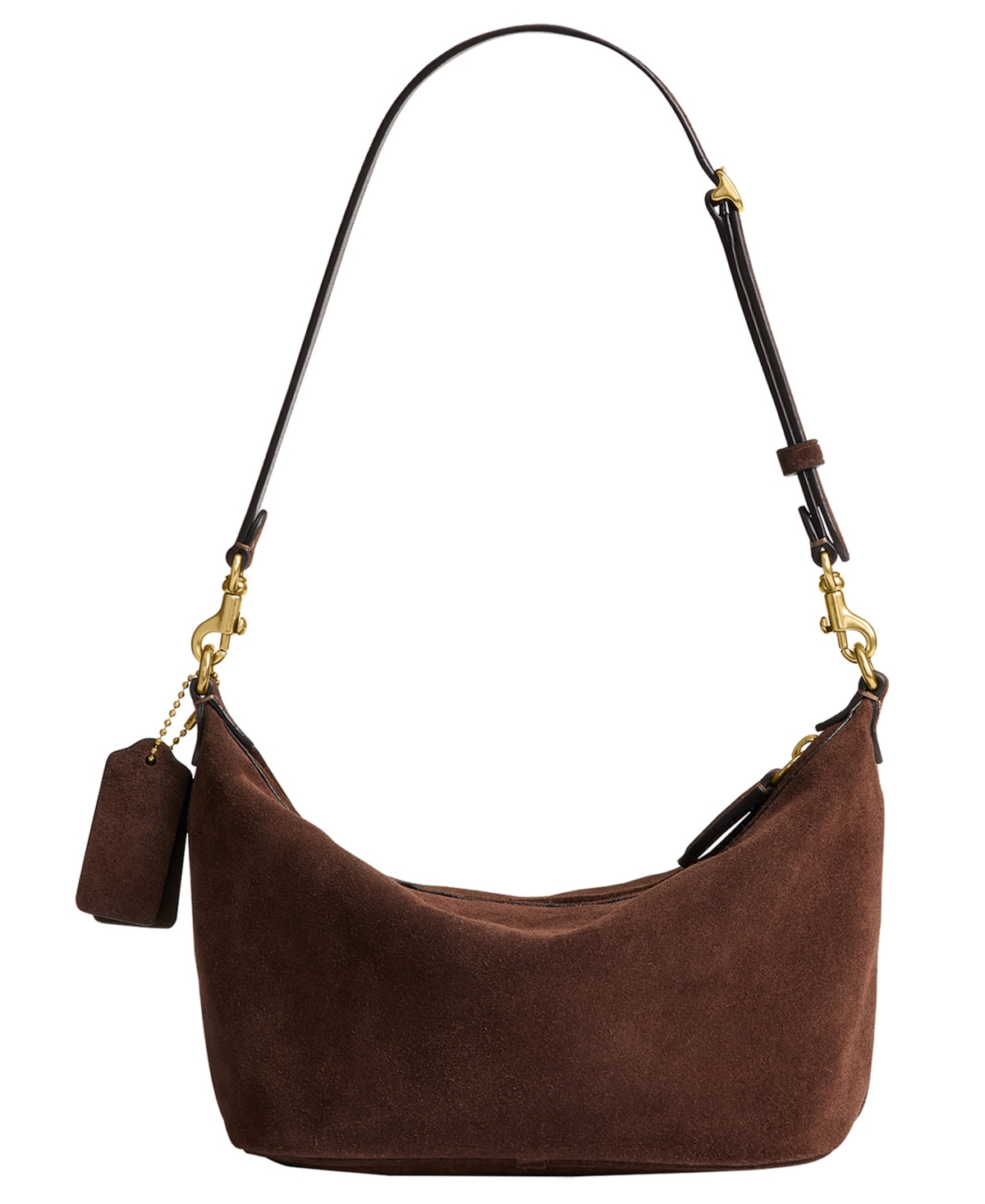 Coach Demi Suede Small Shoulder Handbag