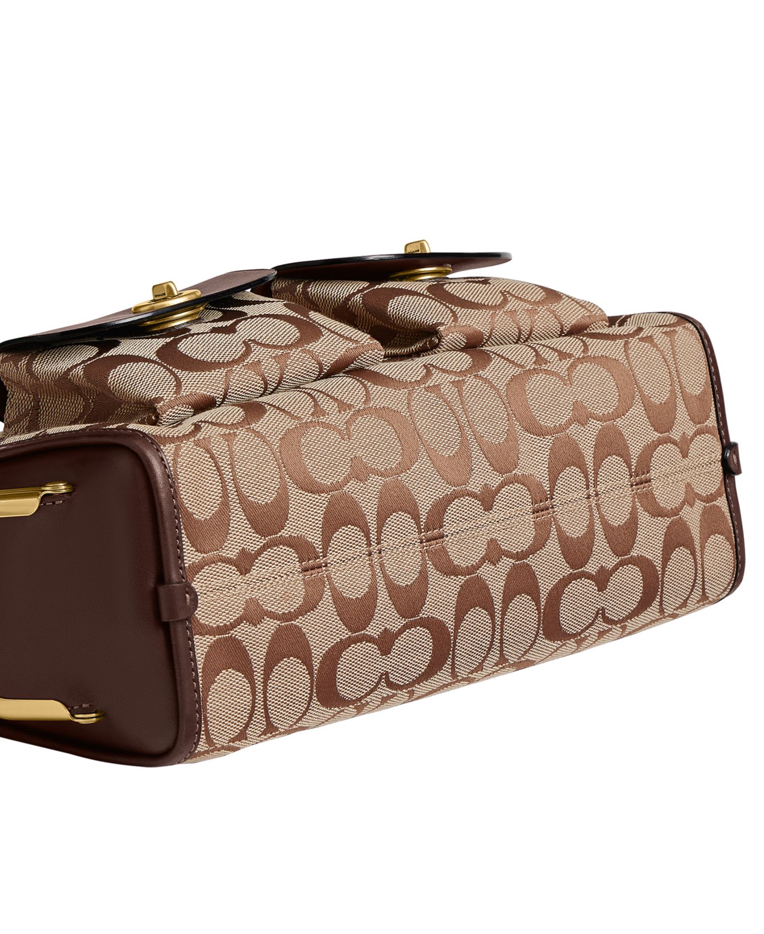 Originals Haversack Turnlock Medium Signature Jacquard Shoulder Bag 27